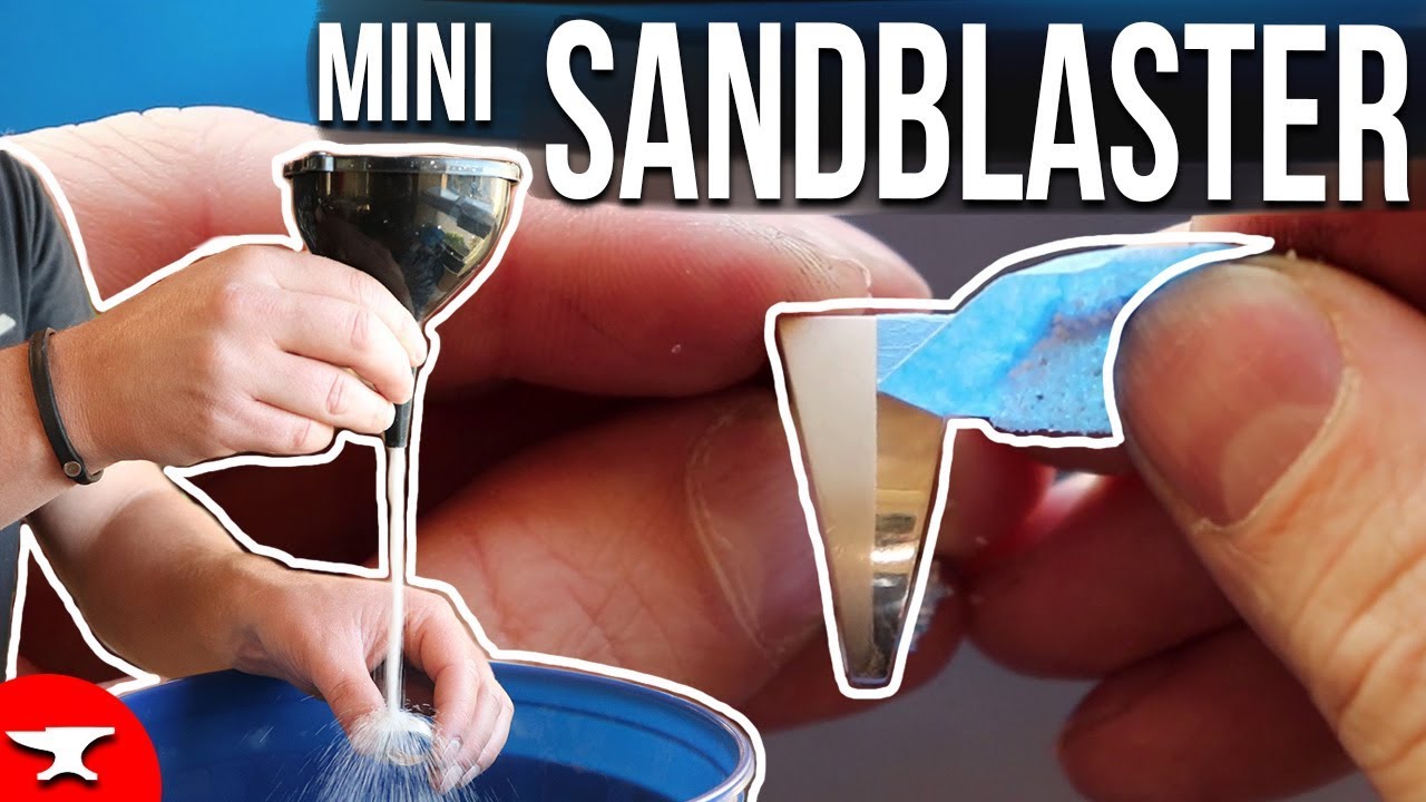 MINI SANDBLASTER - (no air compressor) - Jewelry Sandblasting 