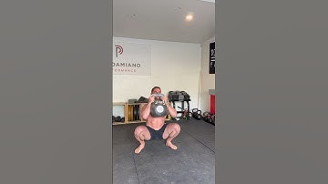 203lb Goblet Squat🫡 #kettlebell #mobility #crossfit #strength