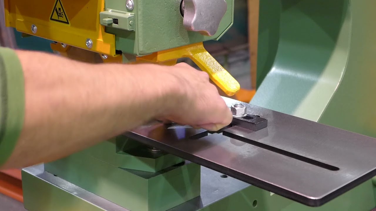 Flat bar punching and shearing