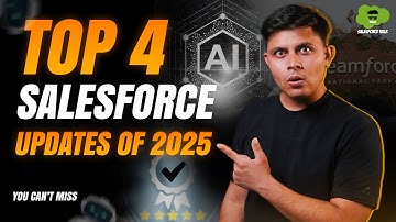 Top Salesforce Updates 2025 | Salesforce Certifications Renamed | New Acquisition | Dreamforce 2025