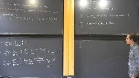 Tao’s entropy decrement argument and applications - Joni Teräväinen