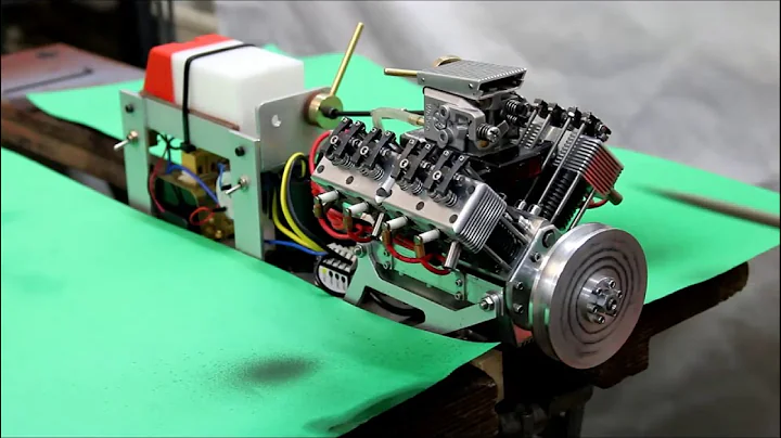 MODEL V8AERO  ENGINE