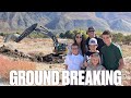 BREAKING GROUND ON OUR NEW DREAM HOUSE | NEW HOME CONSTRUCTION BEGINS | THE DREAM STARTS NOW!