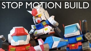 【Stop Motion】5cm Gundam Operation V Stop Motion Build
