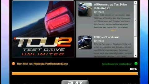 TDU2 NAT Lösung: Open:FullCone statt Moderate:PortRestrictedCone ändern