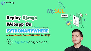 Deploying a Django Web App on PythonAnywhere: Custom Domain & MySQL Setup | 2024 | pythonanywhere