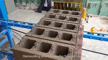 QT4 15 fully automatic concrete block making machine, automatic cement block moulding machine(2020)