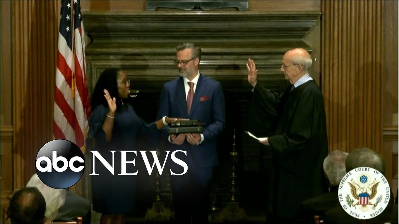Brown-Jackson becomes 1st Black woman on Supreme Court l ABCNL