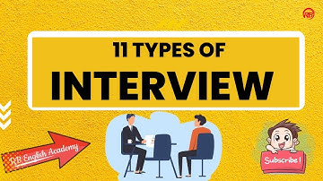 11 Types of Interview | Communication Lab | #RBEnglishAcademy