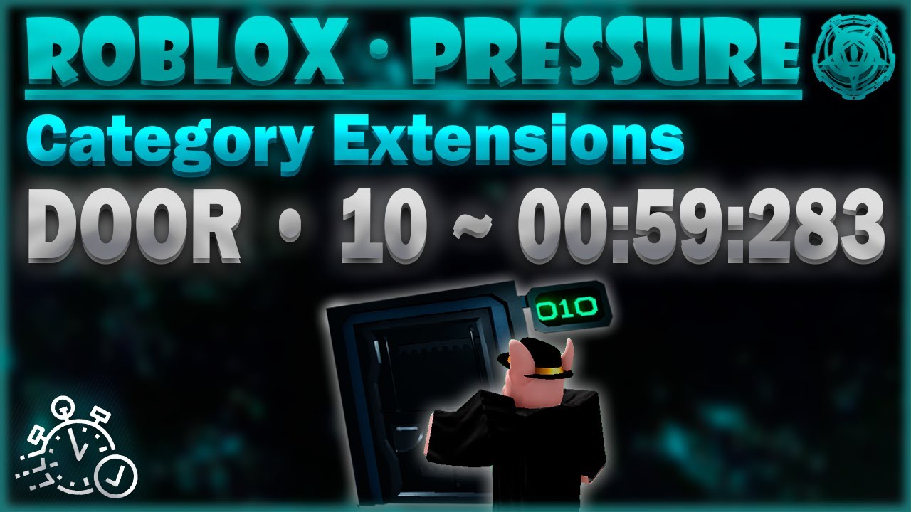 Roblox Pressure Speedrun DOOR 10 YouTube 
