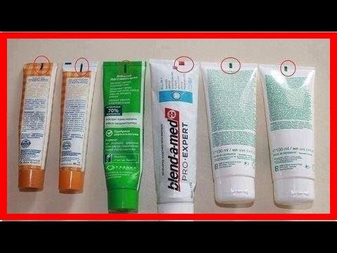 CODE DE COULEURS SUR LES TUBES DE DENTIFRICES;DÉCOUVREZ TOUTE LA VÉRITÉ