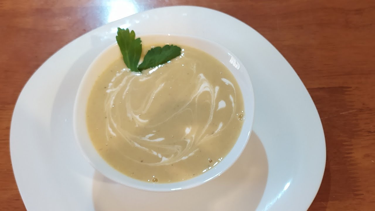 أروع حساء تحضريه ببقايا الدجاج  créme de