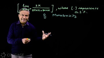 Crack JEE | Solve #Maths equations with #Cengage | Application of monotonicity in finding the limit