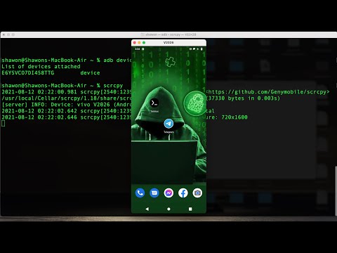 Control Android  with kali Linux & Mac