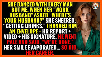 Hij gaf hem de envelop die een einde maakte aan haar carrière