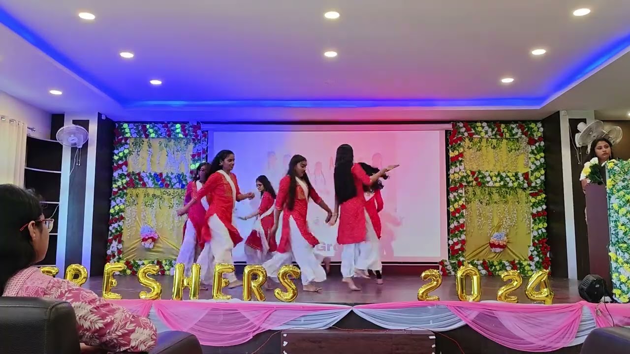 Jnr Girls Group Dance B batch 2024 Freshers Party 🥳