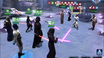 Vader vs. Rey double tank + Bariss