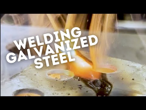 Galvanized Steel Welding - How to safely weld and blend