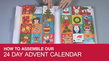 How to Fold Our 24 Day Advent Calendar