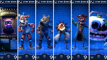 FNAF Help Wanted 2 Animatronics Jumpscare & Workshop Animations