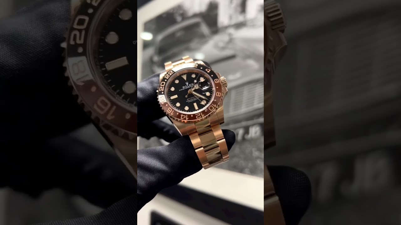 ROLEX GMT-MASTER ROSE GOLD