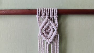 Macrame for Beginners Class 107 | Macrame Classes 107 | Macrame Design Tutorial | DIY Macrame 