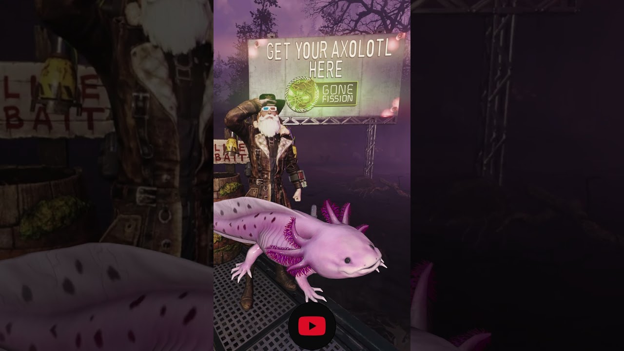 Where To Find The New Pink Axolotl In Fallout 76