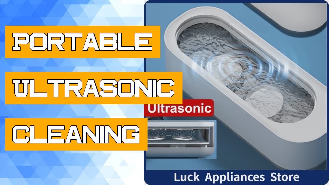 Portable Ultrasonic Cleaning Machine High Frequency Vibration Wash