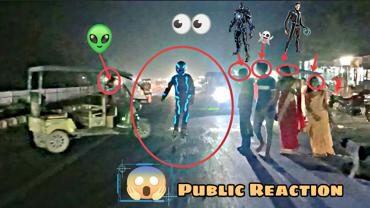 Shocking Reaction from public robot🤖 alien👽|| Don't miss the end🔥