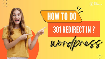 How To Do 301 Redirect In WordPress