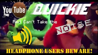 Ytp Quickie Red Cant Take The Noise Headphone Users Beware