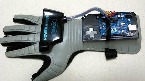Throwing karaage by Power Glove+MPU-9150+Arduino+Unity