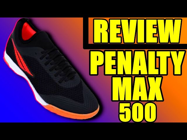 É RESISTENTE? 👀 - Testei a chuteira futsal Penalty MAX 1000 Ecoknit Locker  