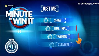 Minute To Win It Xbox 360 Kinect Playthrough - Much Better Than The Wii Version