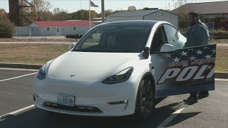 New Tesla Model Y police vehicles join Carl Junction fleet