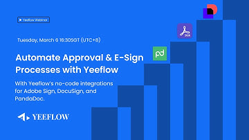 Automate E-sign Processes with Yeeflow
