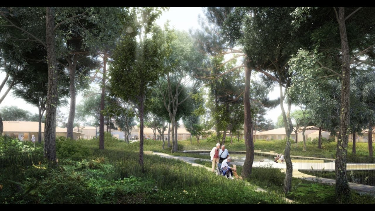 New Alzheimer village in France by NORD Architects