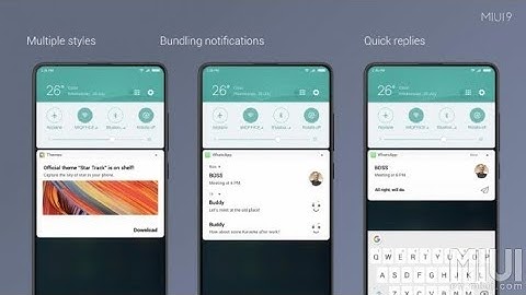 [OFFICIAL] MIUI 9 with Revamped Notification Shade and Quick Reply feature! [Redmi Note 4]