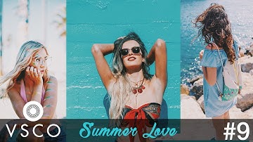 Summer VSCO app editing tutorial on iPhone & Android for beginners #9  for Instagram Themes