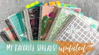 MY ALL-TIME FAVORITE PLANNER SPREADS | tattooed teacher plans