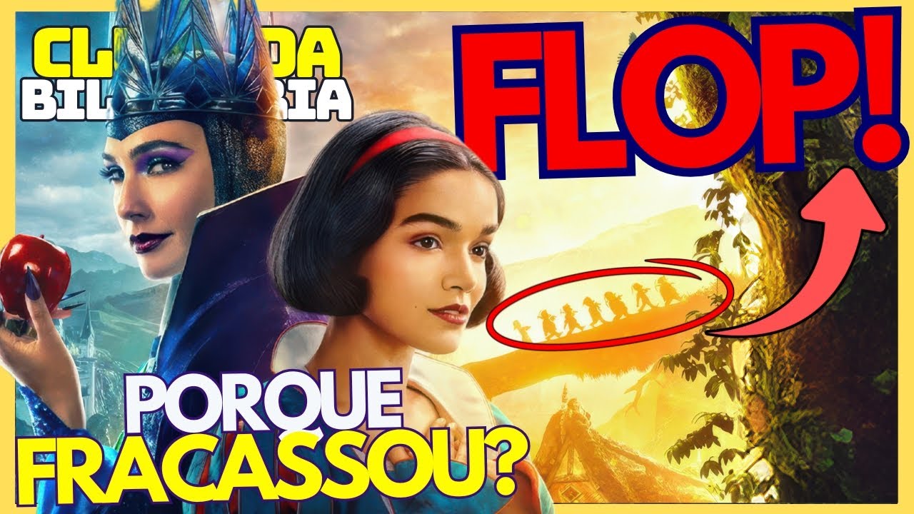 BRANCA DE NEVE DA DISNEY!! Por Que FLOPOU TANTO?! Clube da Bilheteria Especial