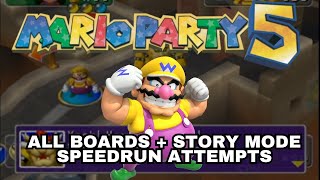 Mario Party 5 All Boards for Sub-3:15 (or Story Mode for sub-50)