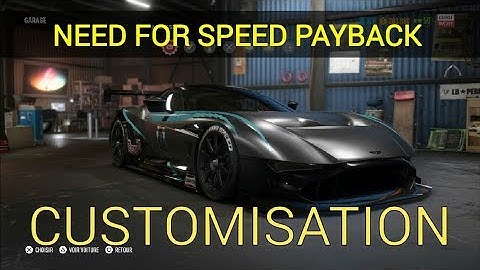 CUSTOMIZATION ASTON MARTIN VULCAN  (NFS PAYBACK)