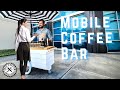 Building a Mobile Coffee Cart from a Kid Bike