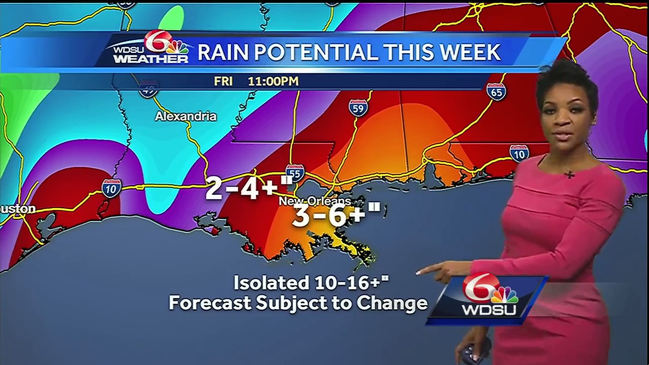 Monday AM Videocast: Potential heavy rain & flood threat this week ...