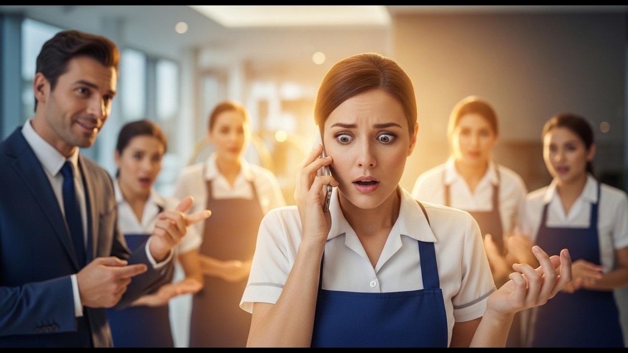 A Shy Hotel Cleaner Answered a Call in Chinese in Front of a CEO… The Next Day, He Sent for Her