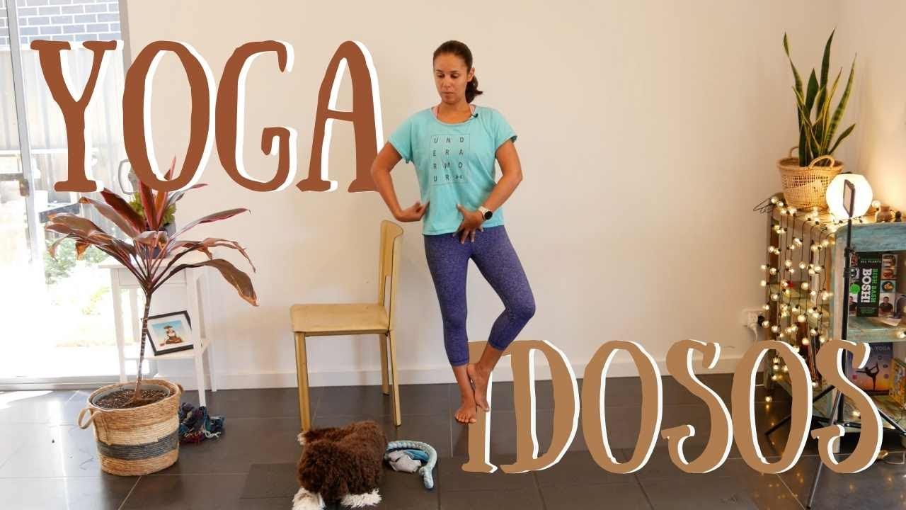 Exercício Para Terceira Idade - Aula Online Grátis Yoga Na Cadeira