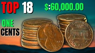 18 Most Valuable One Cent Pennies: Might be  In Your Pocket