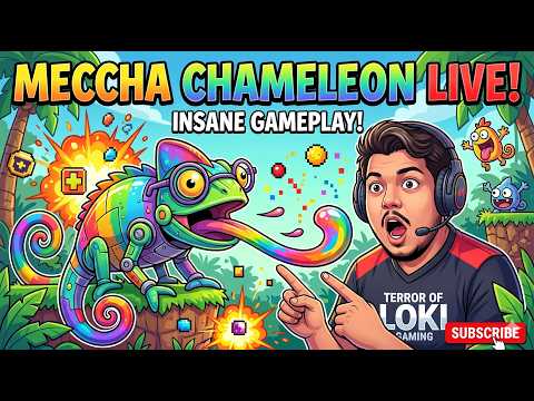 Meccha Chameleon Gameplay & Chill 🎮✨ | Terror Of Loki Gaming