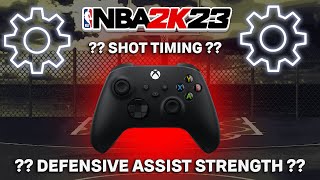 BEST CONTROLLER SETTINGS ON NBA 2K23 NEXT GEN - Camera, Passing, & Defensive Settings